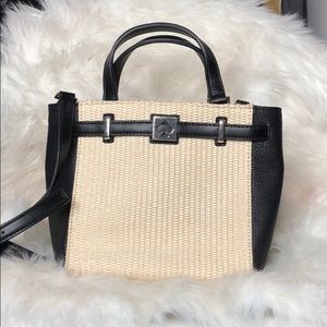 Kate Spade Black & Whicker Purse